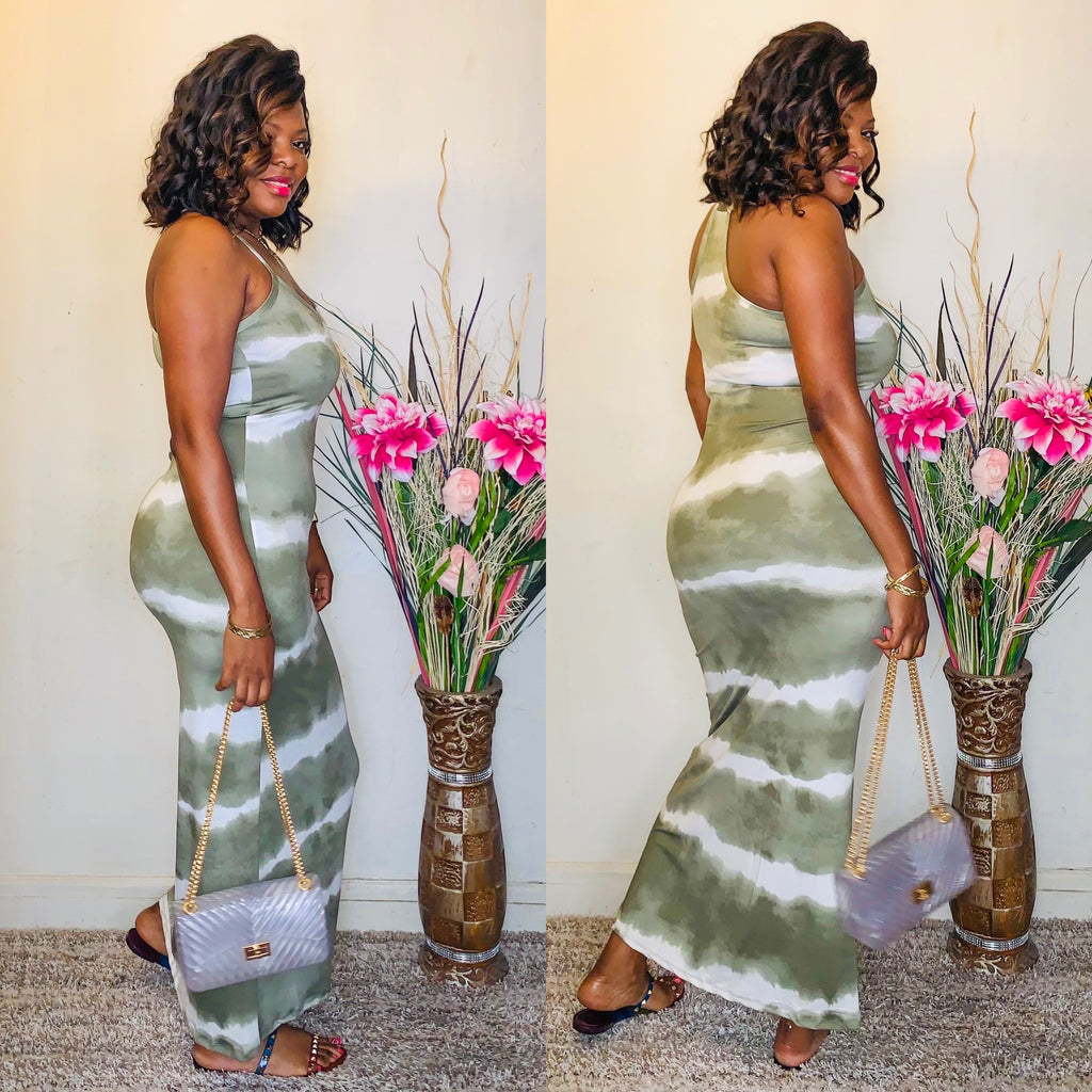 Olive Maxi Dress