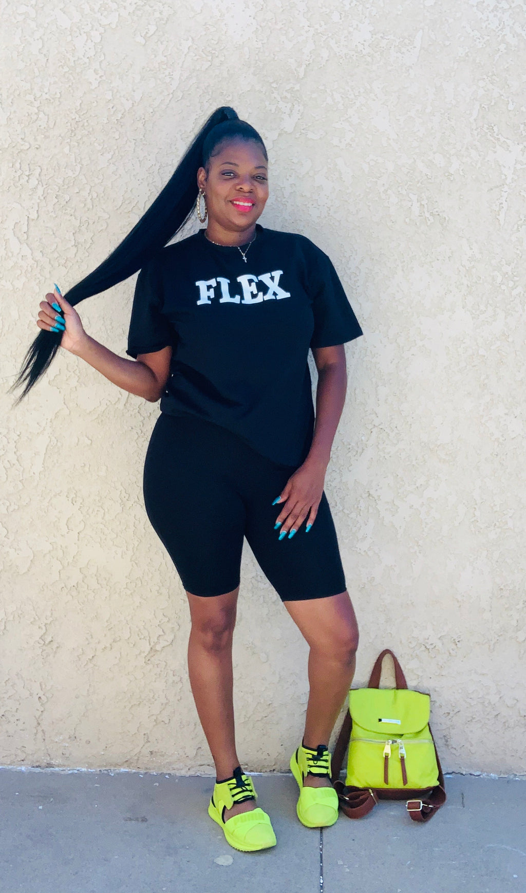 Flex Biker Short Set