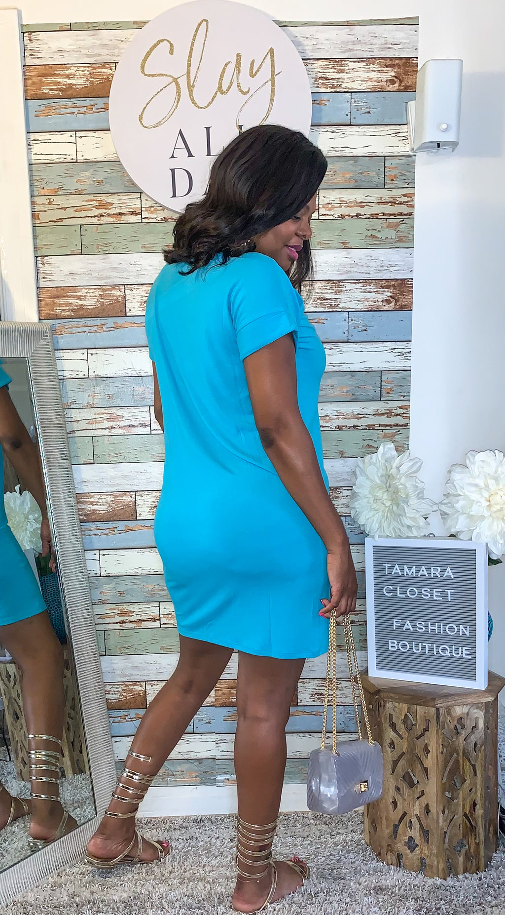 Icee Blue T Dress