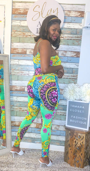 Touch Of Color Leggings Set