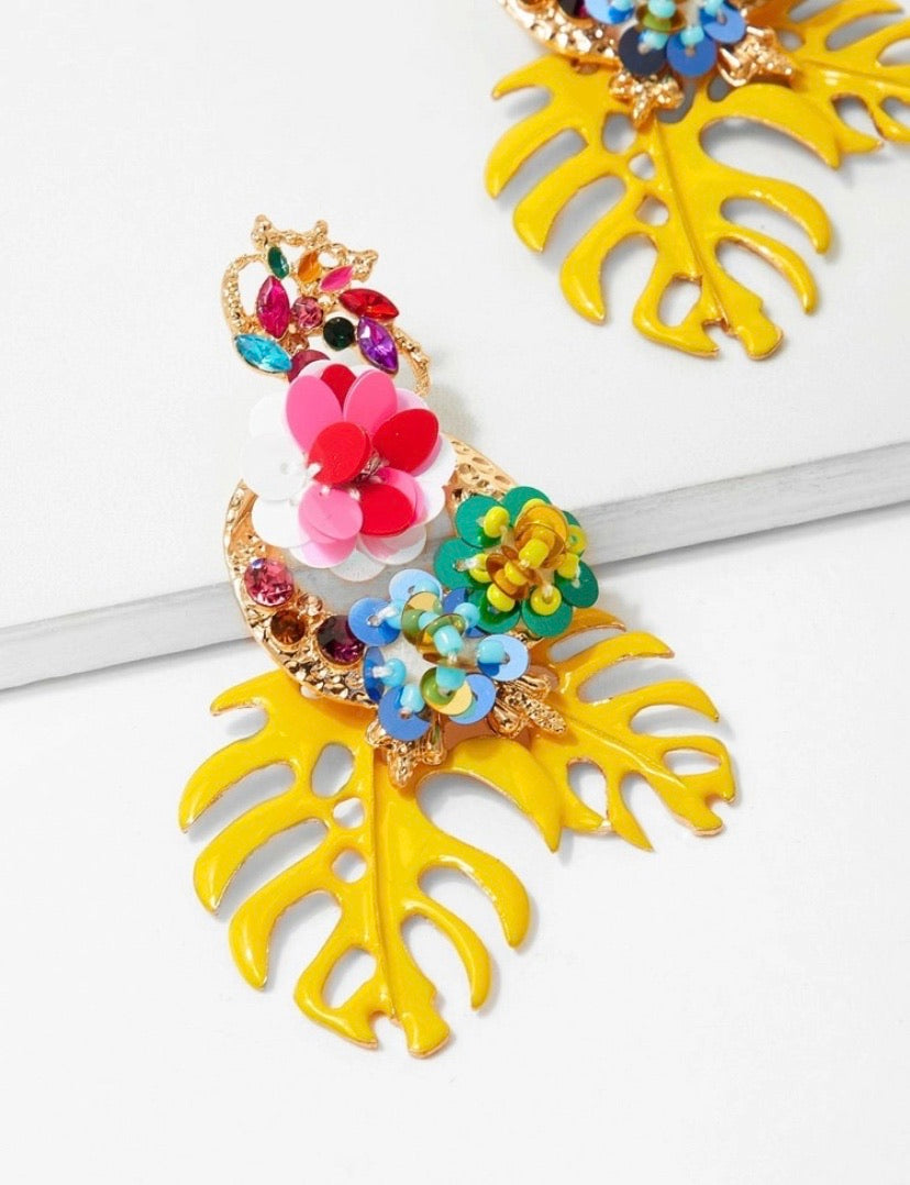 TROPICAL EARRINGS - Tamaracloset